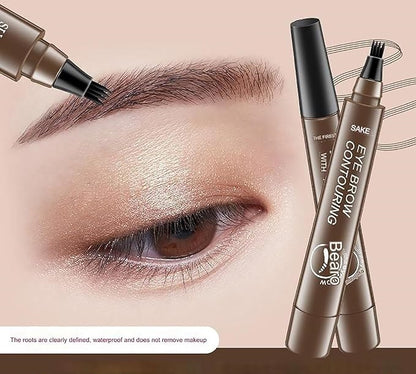 Micro Eyebrow Contouring Pencil قلم تحديد الحواجب الدقيق – مقاوم للماء ويدوم طويلاً